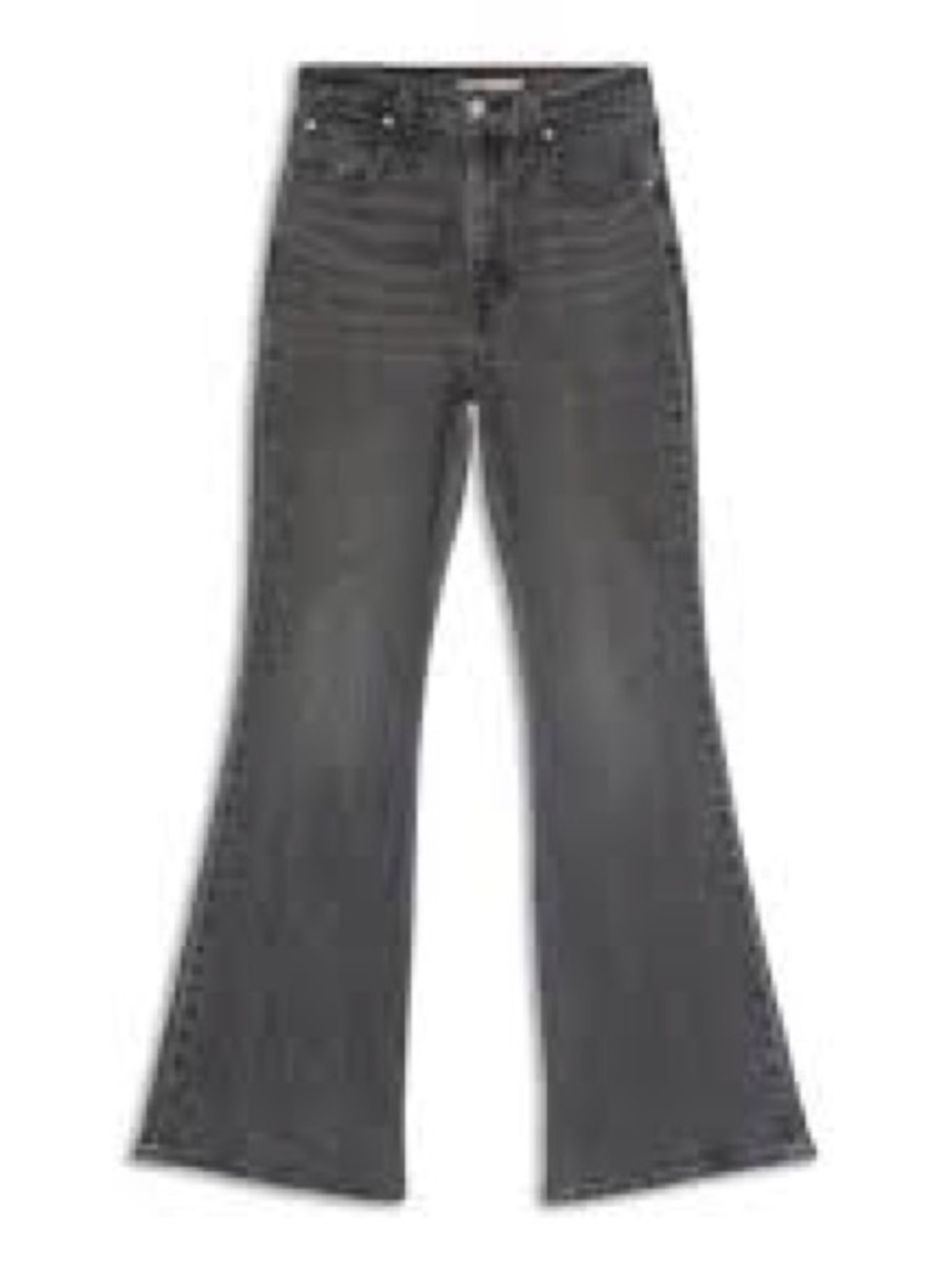 Frame Denim Women's Gray Flare Jeans